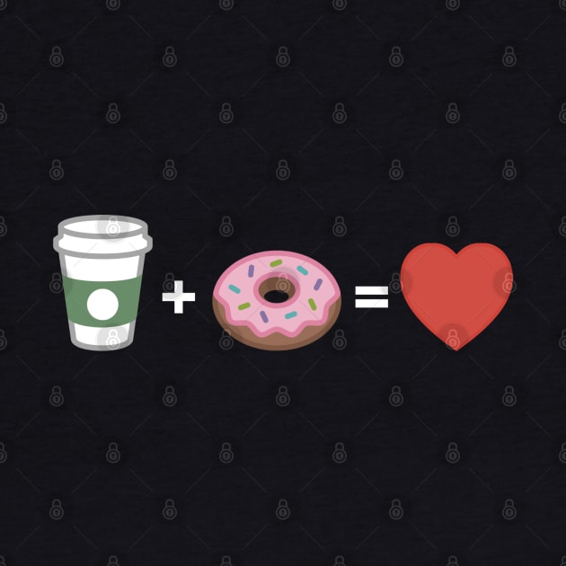 Coffee and Donuts Equals Love by MedleyDesigns67